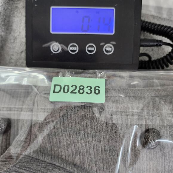 Maurices Blazer Womens XL Gray Military Open Front Jacket Fitted Office Preppy - Picture 11 of 11